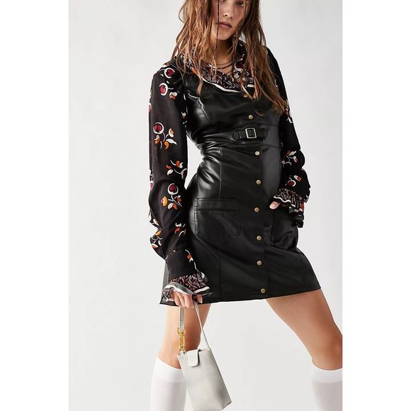 Free People Elandra Mini Dress Size 2 - Picture 1 of 4